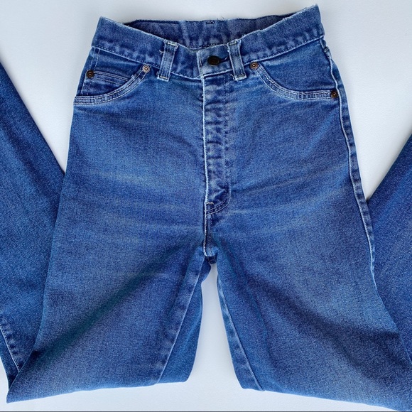 Vintage White Label High Rise Denim Jeans - Picture 8 of 10